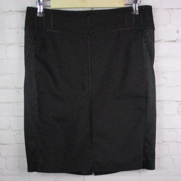Cache Satin Panel Pencil Skirt - Picture 1 of 4